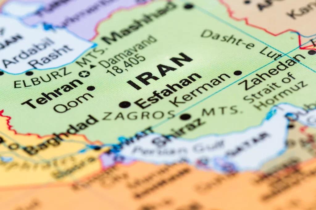 Iran map