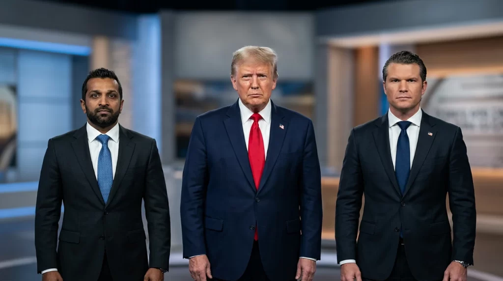 Trump and company