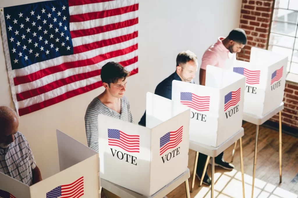 american-at-a-polling-booth