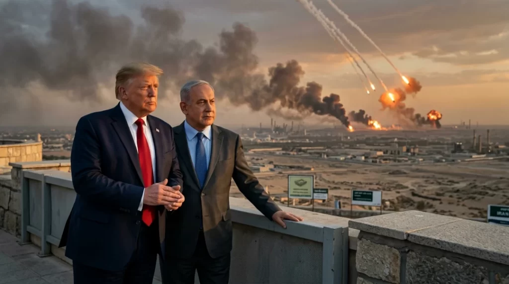 Trump and Netanyahu