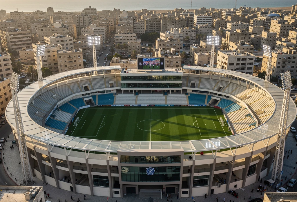 stadium in gaza