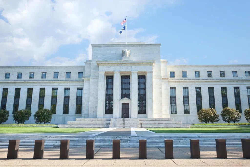 the-us-federal-reserve-building-in-washington-dc