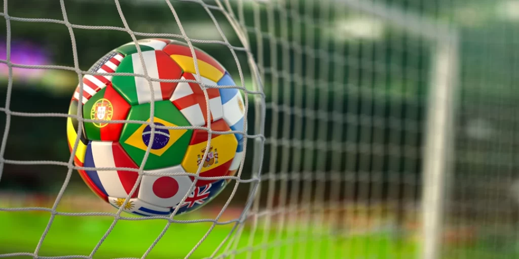 soccer-ball-with-flags-in-the-net